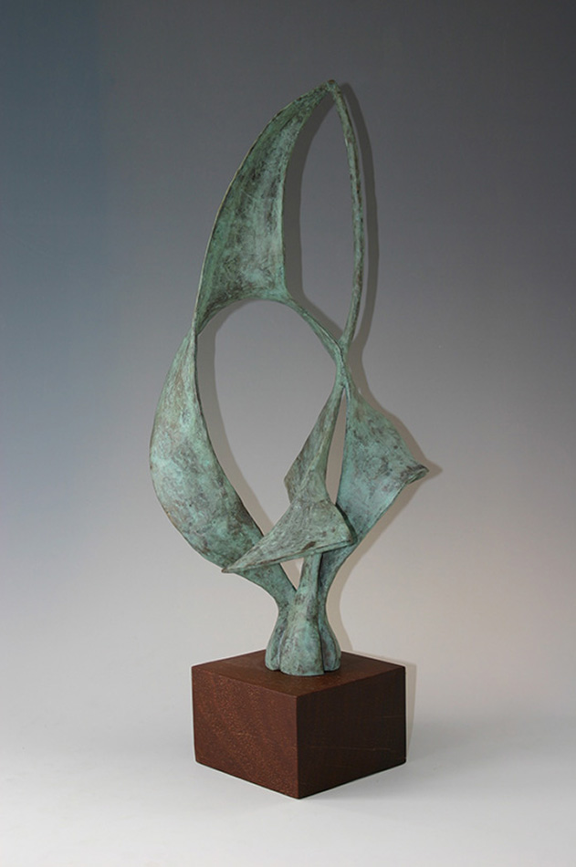 Klank, brons, unicum, 26 x 22 x 59 cm