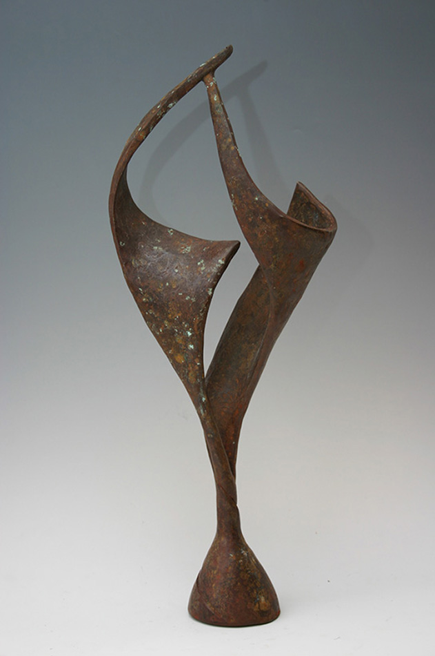 Swing, brons, unicum, 66 x 21 12 cm